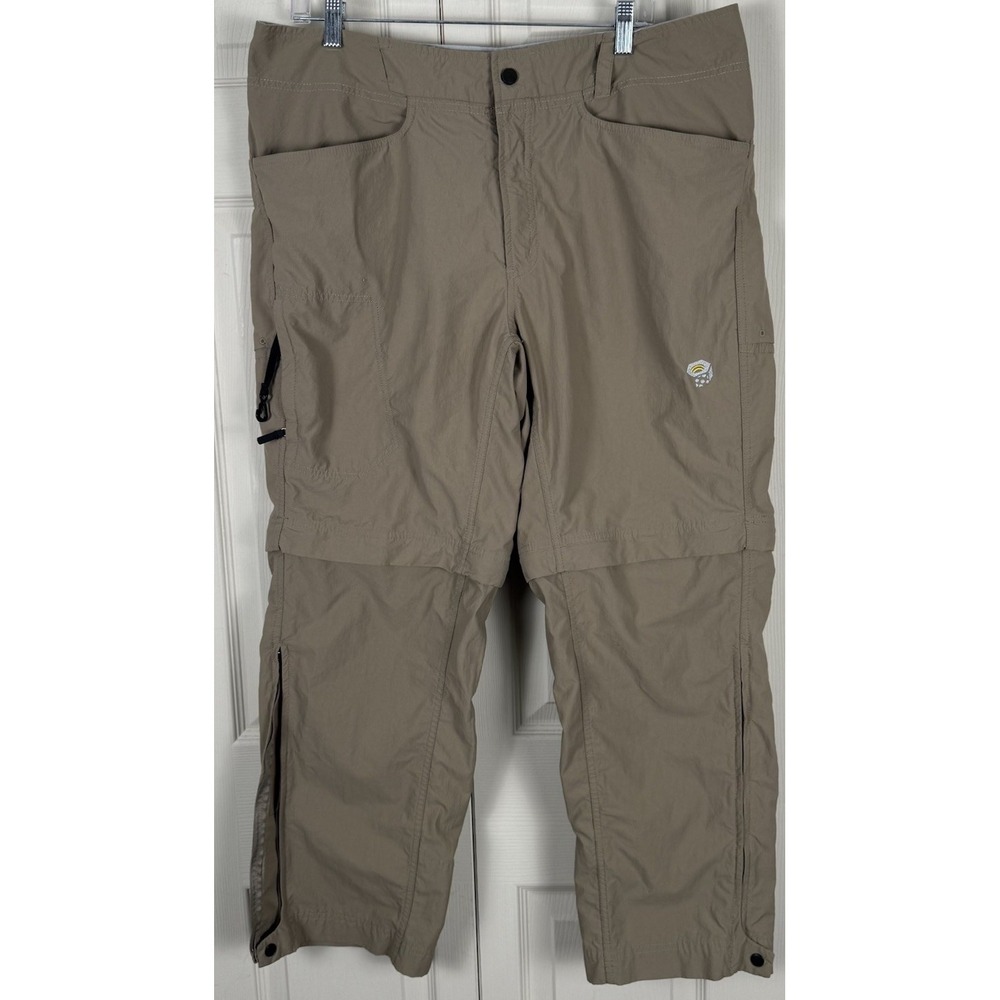 Mountain Hardwear Men XL Short Convertible Hiking Pants Hike Camp Climb Gorpcore